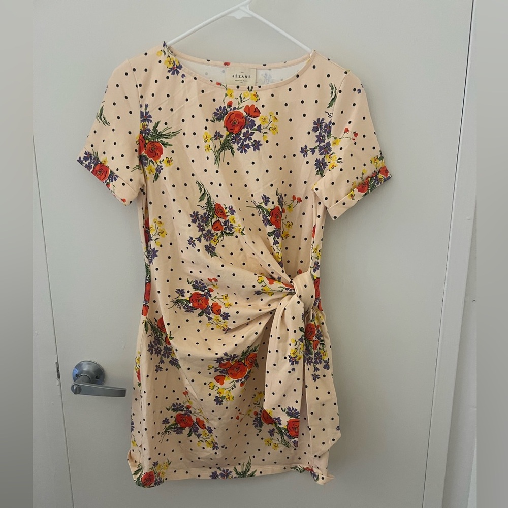 NWT Sezane Pippa Short Dress Size S